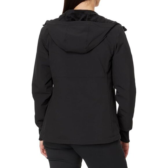 NWT The North Face Shelbe Raschel Wind-Resistant Lined Fleece Hoodie TNF Black M - Picture 2 of 7
